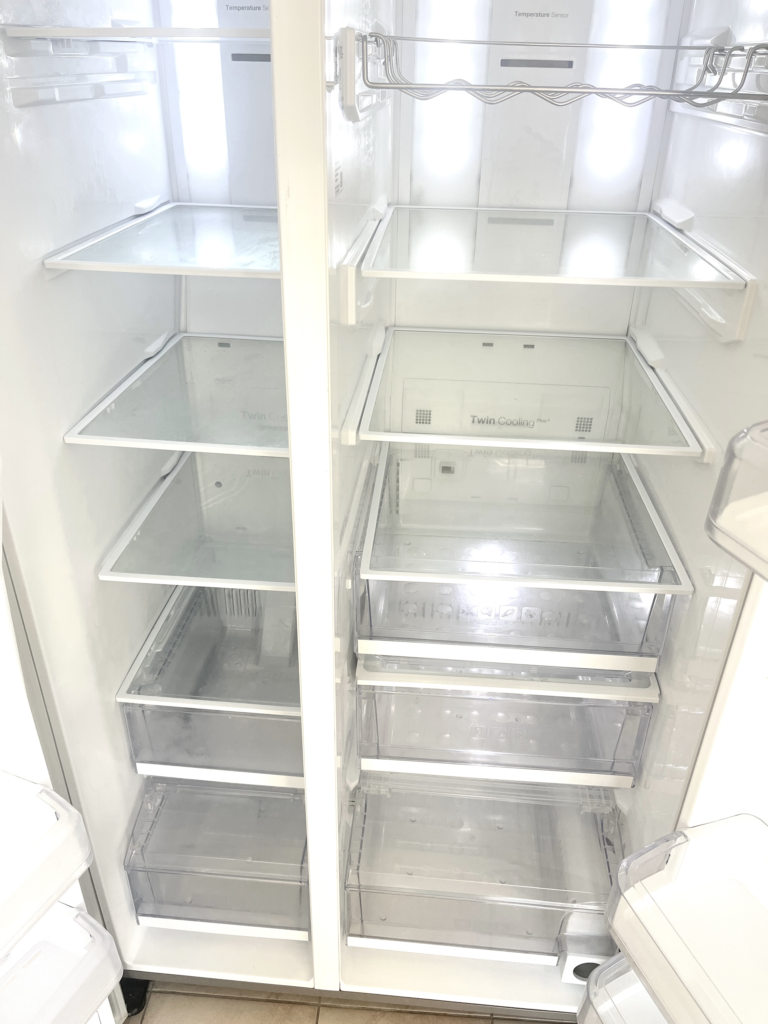 After: bathroom renovated cleaning